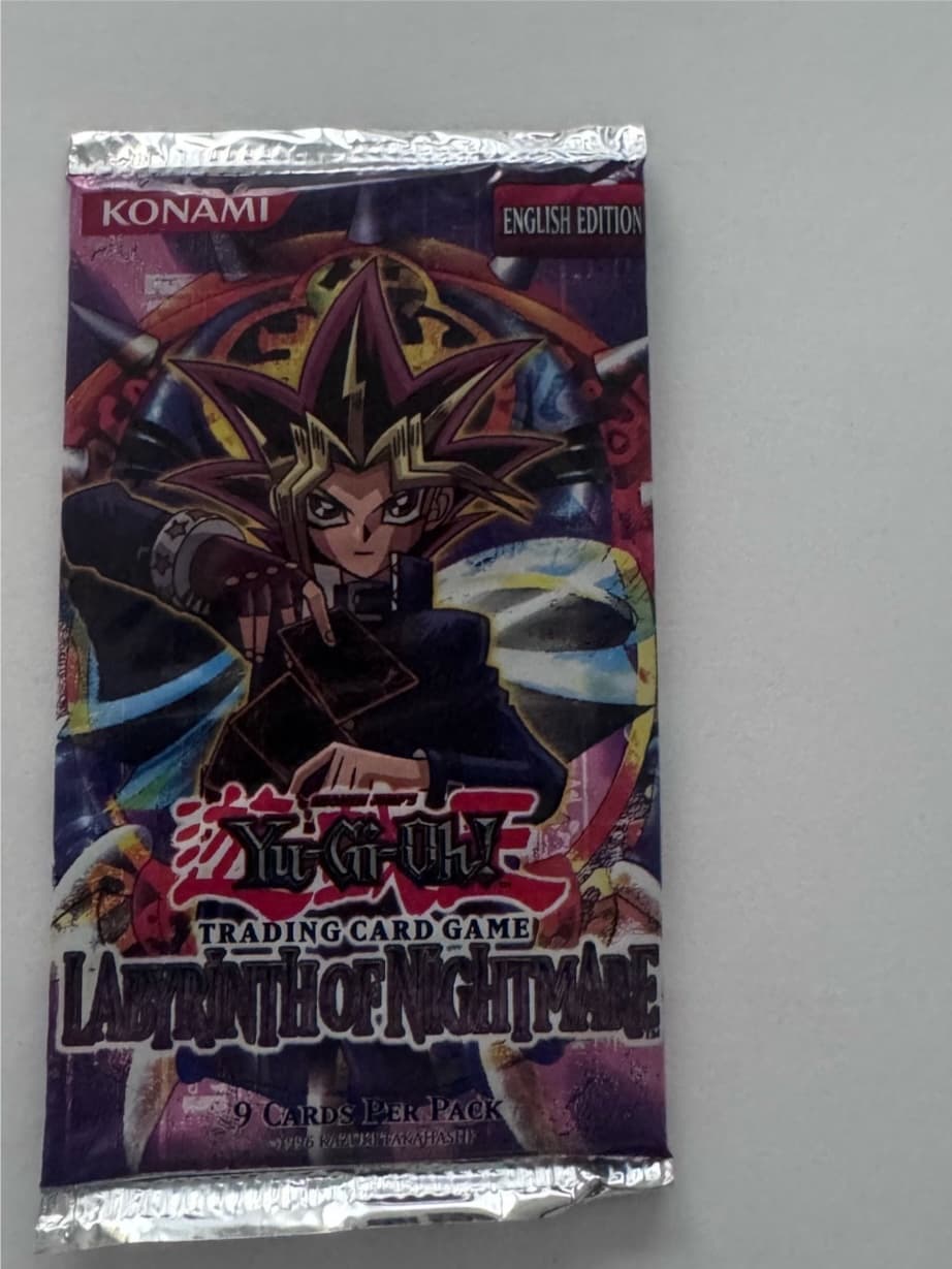 Yu Gi Oh Labyrinth of Nightmare Booster Pack