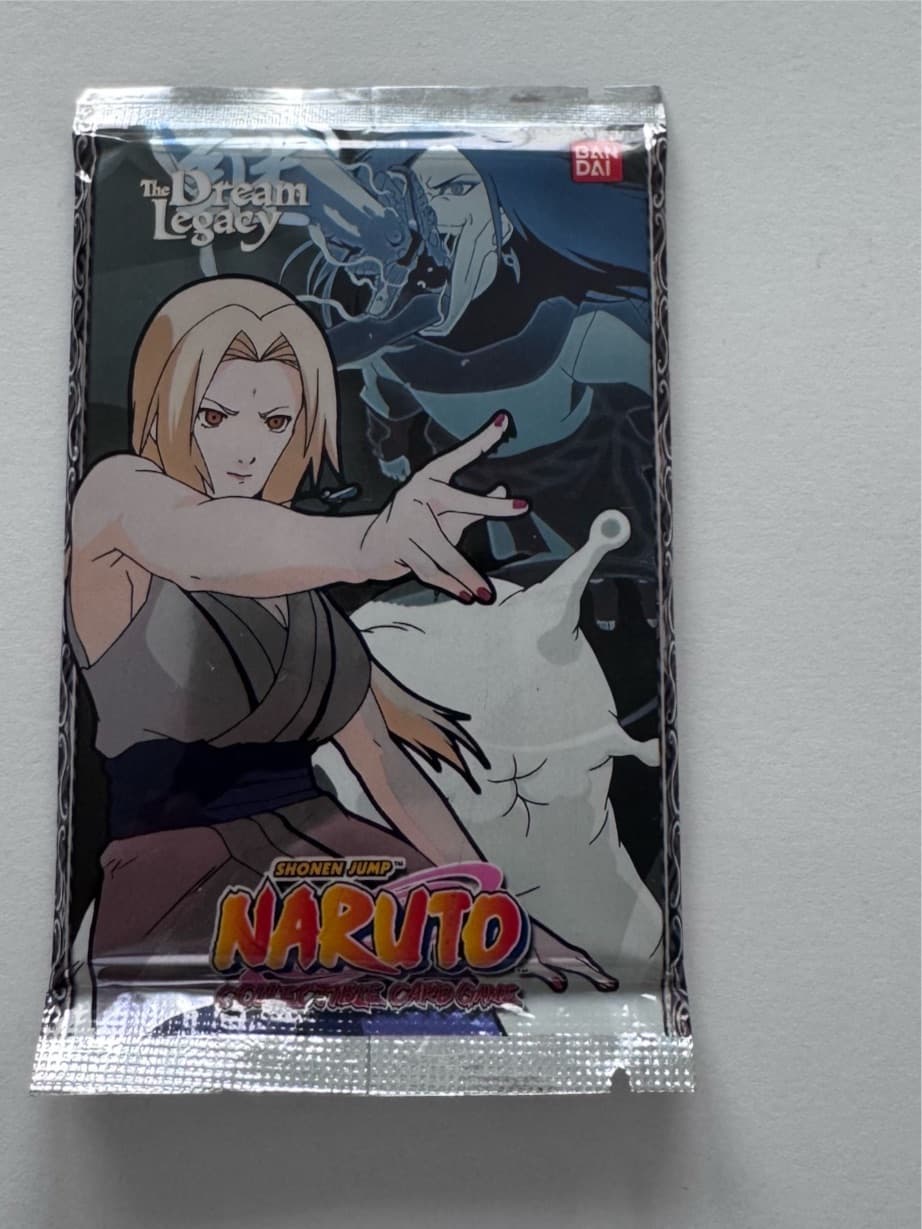 Naruto 2007 The Dream Legacy Sealed Pack